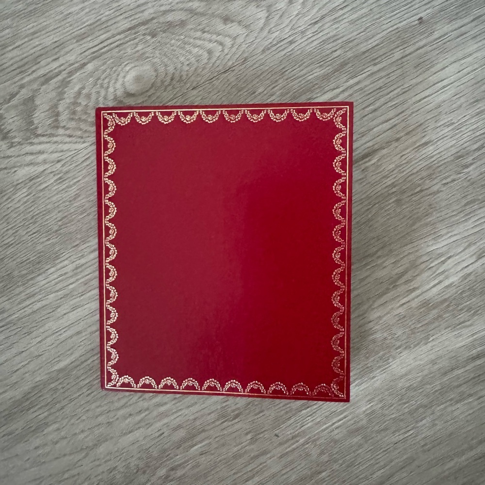 Pasha Cartier watch booklet
